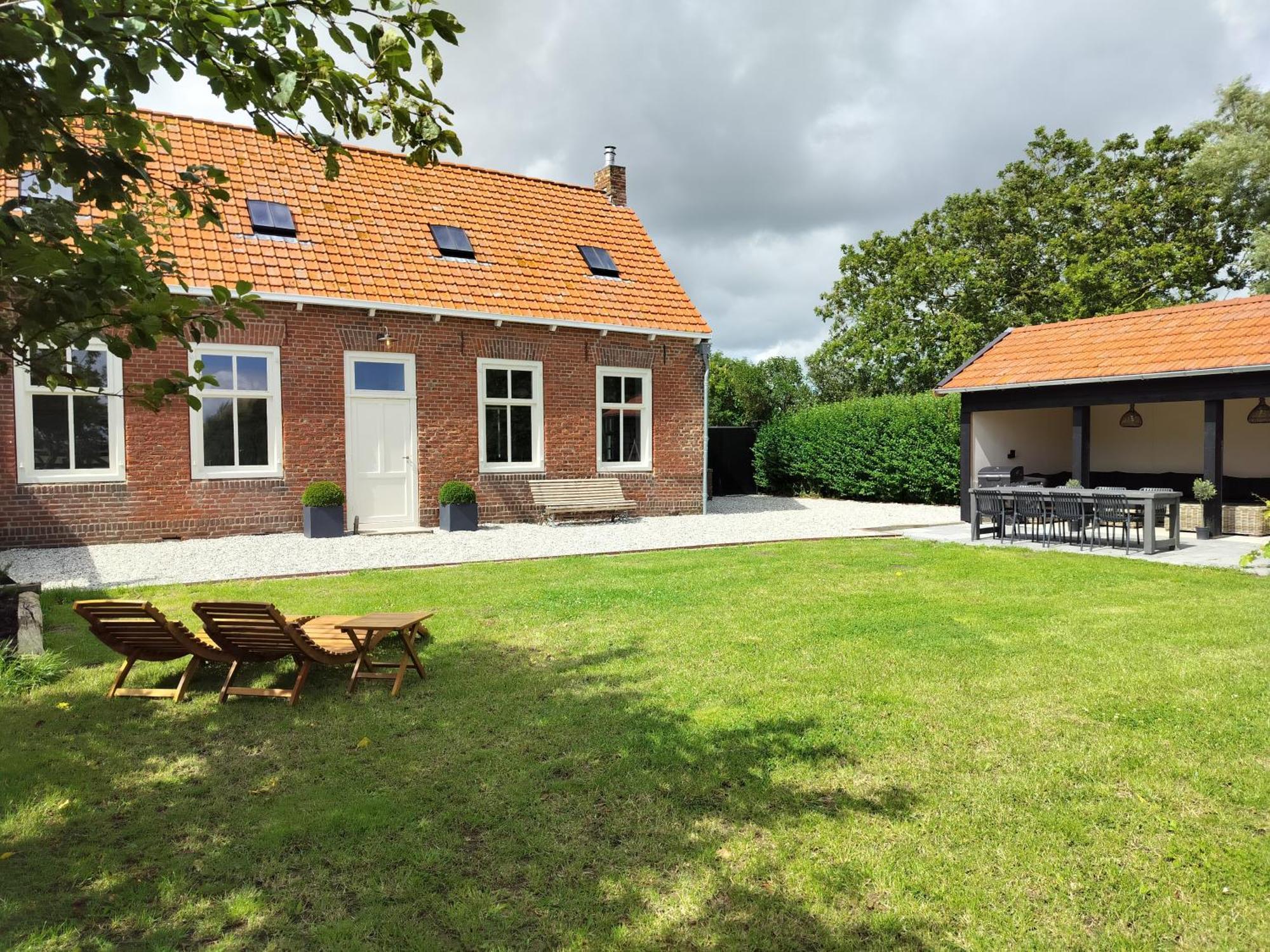 B&B 'Hof Baaiweg' Met Barrelsauna Zoutelande Exteriér fotografie